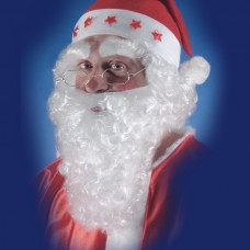 Beard Santa & Eyebrows White 25cm