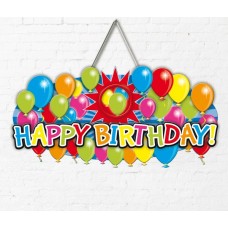 Décor for Door Balloon Happy Birthday