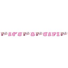 Banner New Arrival Its a Girl Letter 3m