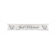 Banner Just Married 3.6m x 60cm