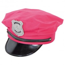 Hat Police Neon Pink