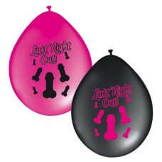 Hen Party Balloons Sexy Printed 8 PKT