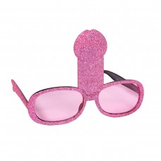 Hen Party Glasses Pink with Penis