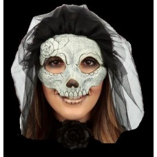 Mask Eye Day of the Dead Catrina & Veil