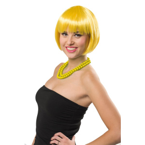 NEON YELLOW BOB WIG