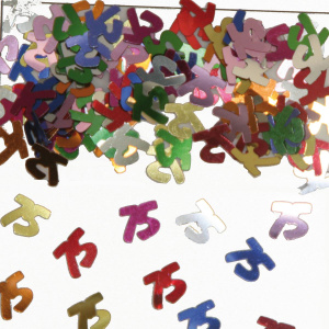 14G X NUMBER 75 TABLE CONFETTI