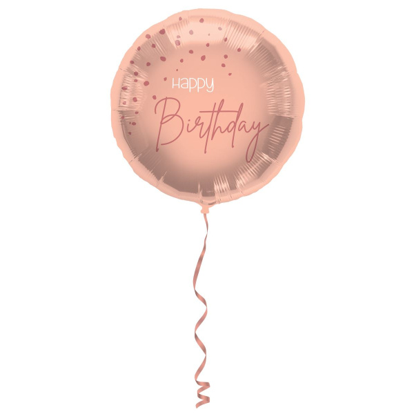 HAPPY BIRTHDAY LUSH BLUSH FOIL BALLOON - 45CM