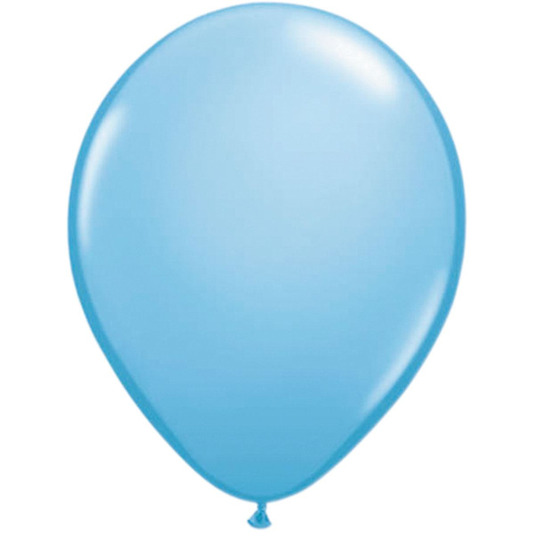 50 X LIGHT BLUE BALLOONS - 30CM