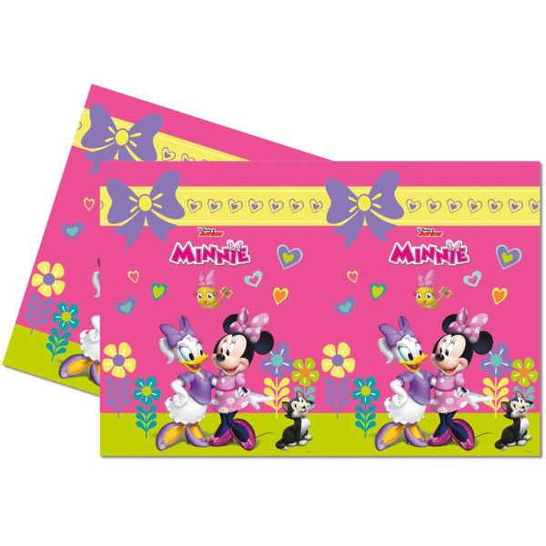 DISNEY MINNIE MOUSE TABLE CLOTH - 120CM X 180CM