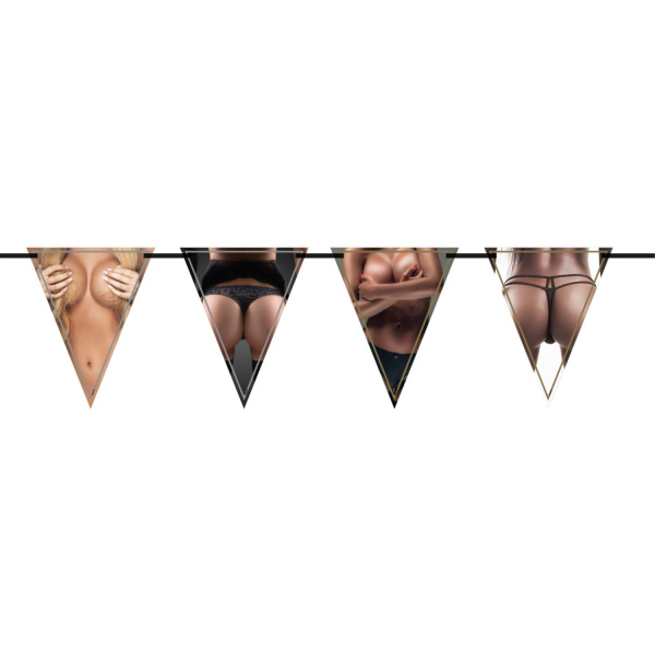 SEXY BOOBS 'N' BUMS BUNTING - 6M