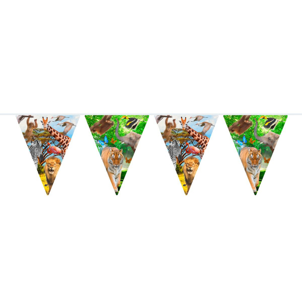 SAFARI TRIANGLE BUNTING - 6M