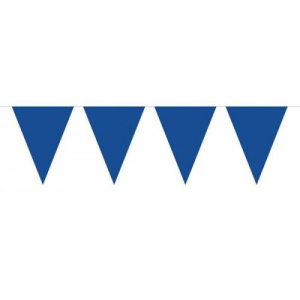 BLUE XL TRIANGLE BUNTING - 10M