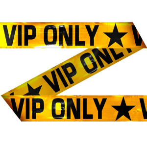 VIP ONLY BARRIER TAPE - 15M