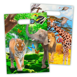 8 X SAFARI PARTY BAGS