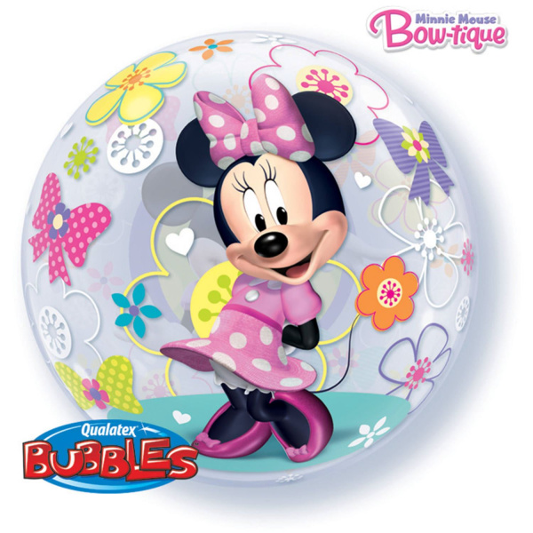 DISNEY MINNIE MOUSE BUBBLE BALLOON - 56CM