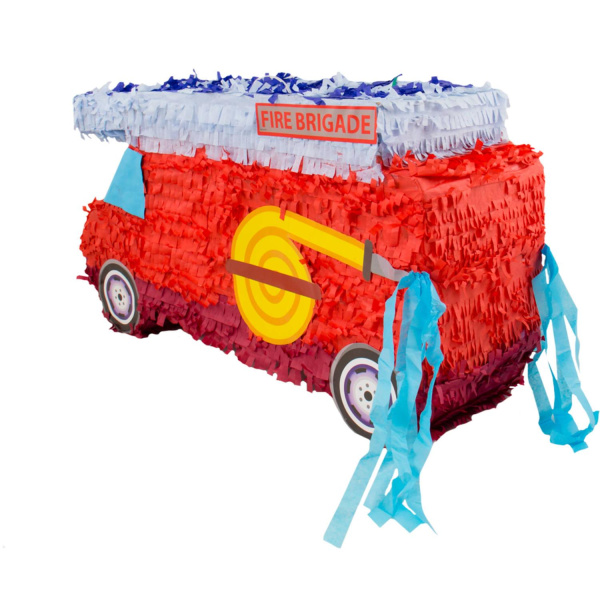 FIRETRUCK PINATA - 55CM X 30CM