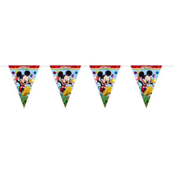 DISNEY MICKEY MOUSE CLUBHOUSE TRIANGLE BUNTING - 3M