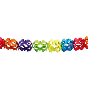 MULTICOLOURED HOKU PAPER GARLAND - 6M