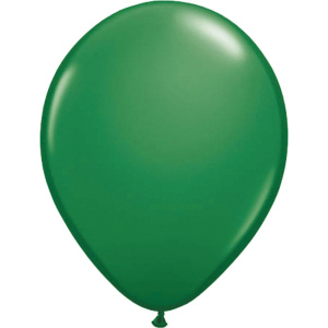 50 X DARK GREEN BALLOONS - 30CM