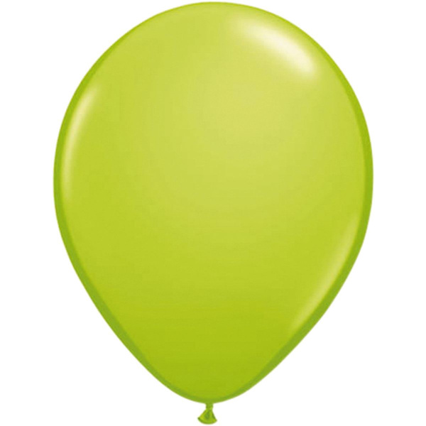 100 X APPLE GREEN BALLOONS - 30CM