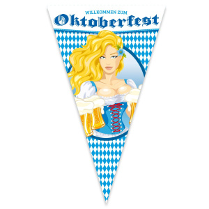 OKTOBERFEST GIANT TRIANGE FLAG - 1.5M