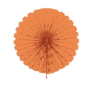 SALMON PINK HANGING HONEYCOMB FAN - 45CM