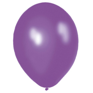 50 X PURPLE BALLOONS - 30CM