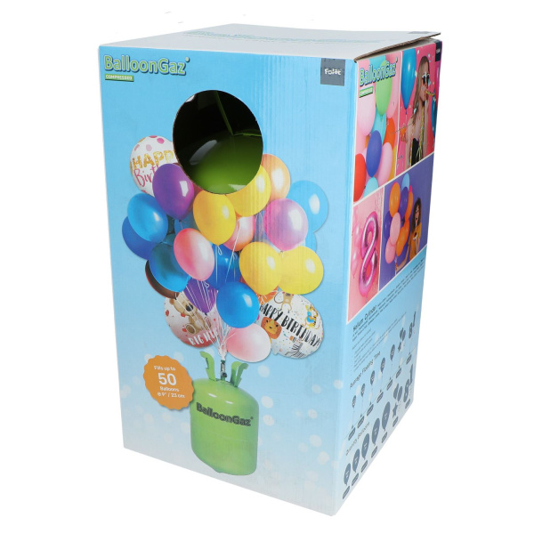 BALLOONGAZ HELIUM CYLINDER - 50 BALLOONS