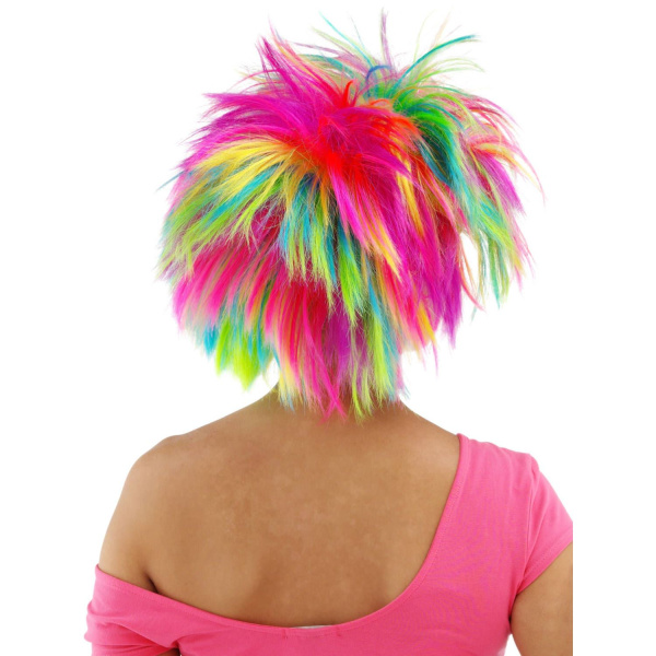 RAINBOW SPIKEY WIG