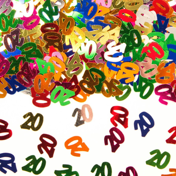 14G X NUMBER 20 TABLE CONFETTI