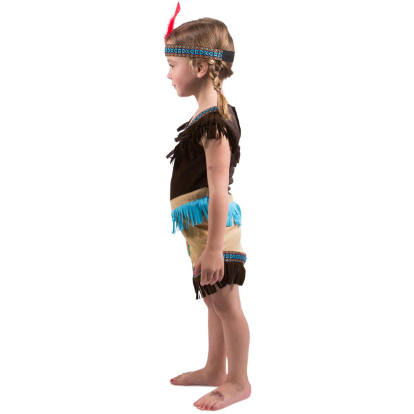 CHILD'S NATIVE AMERICAN POCAHONTAS COSTUME - M