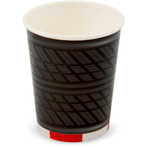 4 X FORMULA RACING PAPER PARTY CUPS - 350ML