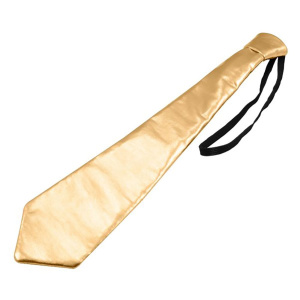 GOLD METALLIC NECK TIE