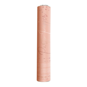 HAPPY BIRTHDAY LUSH BLUSH CONFETTI CANNON / PARTY POPPER - 28CM