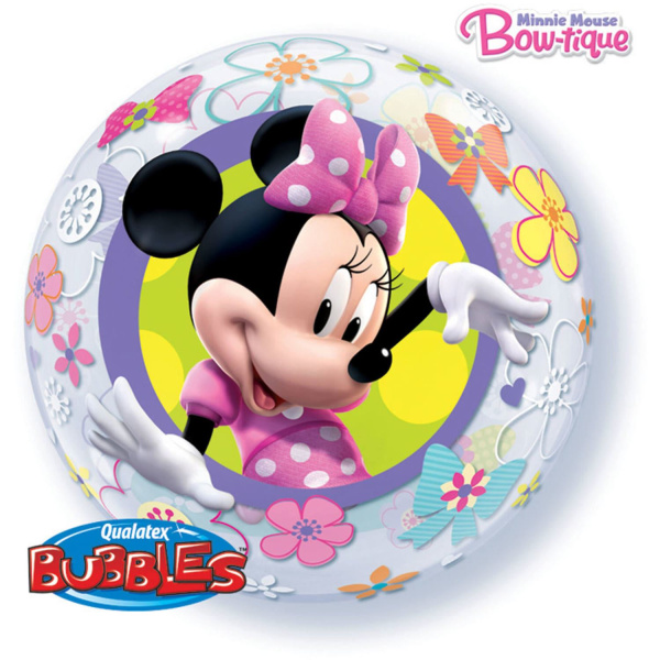 DISNEY MINNIE MOUSE BUBBLE BALLOON - 56CM