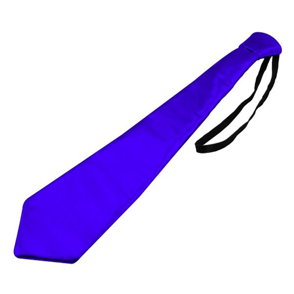 BLUE METALLIC NECK TIE