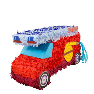 FIRETRUCK PINATA - 55CM X 30CM