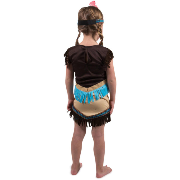 CHILD'S NATIVE AMERICAN POCAHONTAS COSTUME - M