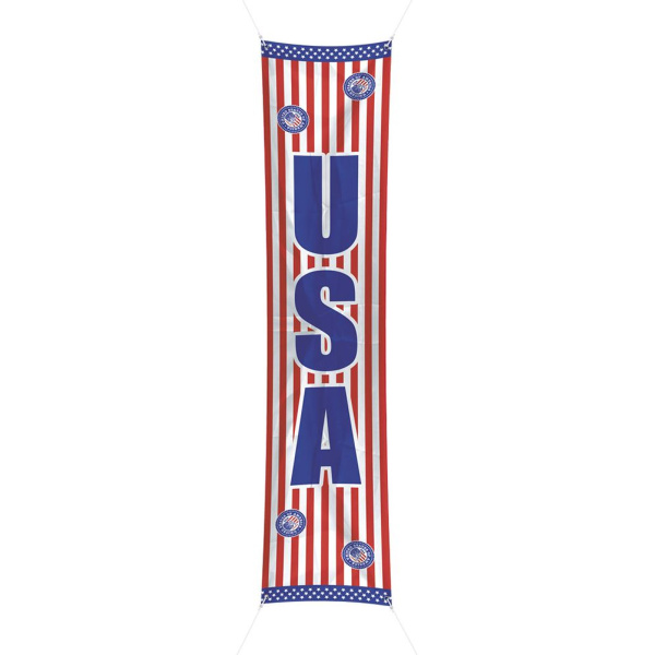 USA STARS & STRIPES GIANT HANGING BANNER - 3M