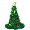 CHRISTMAS TREE HAT WITH GOLD STAR