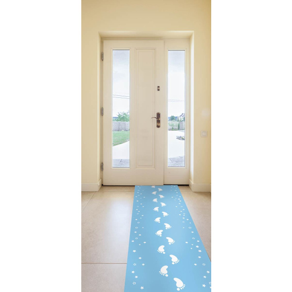 BABY SHOWER BOY/BLUE CARPET RUNNER - 2.5M