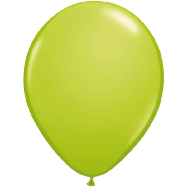 50 X APPLE GREEN BALLOONS - 30CM