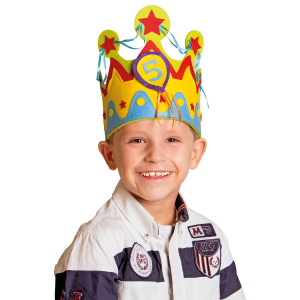 BIRTHDAY CROWN BOY 1-5 YRS