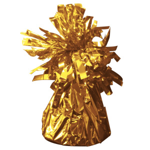 BALLOON 170G WEIGHT GOLD - 14CM X 6CM