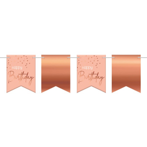 HAPPY BIRTHDAY LUSH BLUSH BUNTING - 6M