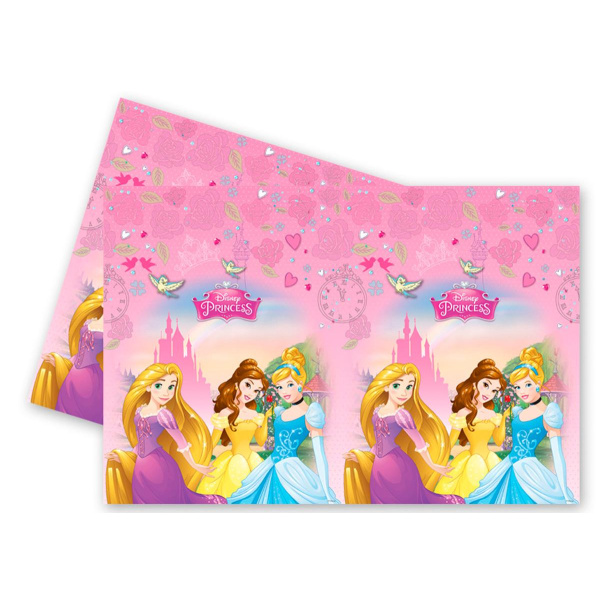 DISNEY PRINCESSES TABLE CLOTH - 120CM X 180CM