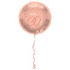 30TH BIRTHDAY LUSH BLUSH FOIL BALLOON - 45CM