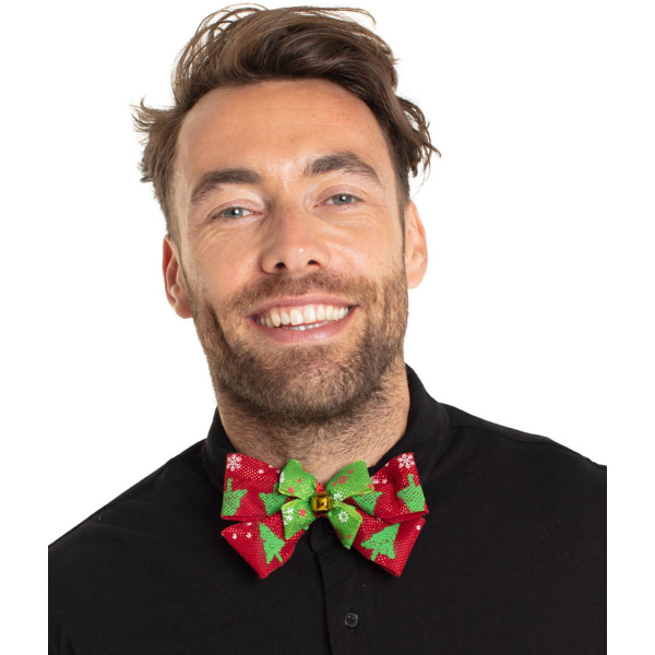 CHRISTMAS BOWTIE/HAIRBAND CHRISTMAS WITH BELL