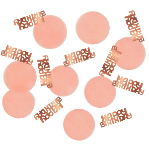 HAPPY BIRTHDAY LUSH BLUSH TABLE CONFETTI - 25G