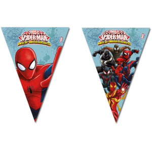 MARVEL SPIDER-MAN WARRIORS TRIANGLE BUNTING - 3M